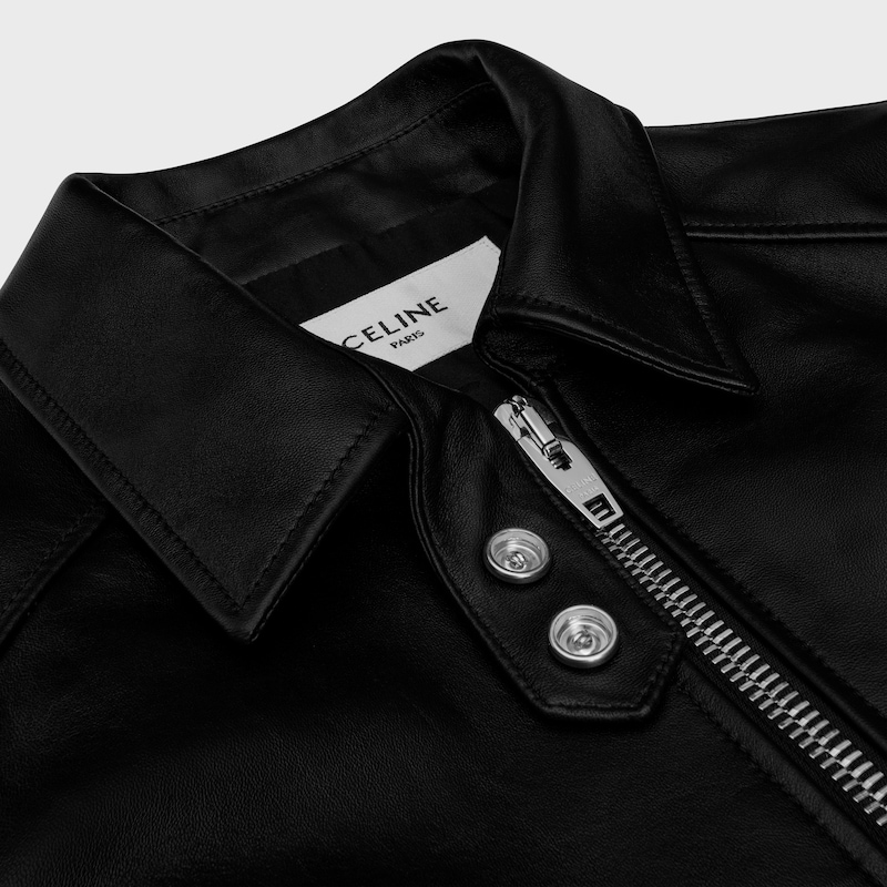 veste en peau dagneau
