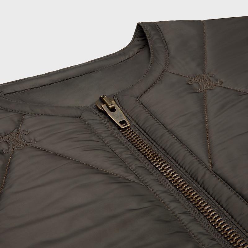 veste matelassée en nylon léger