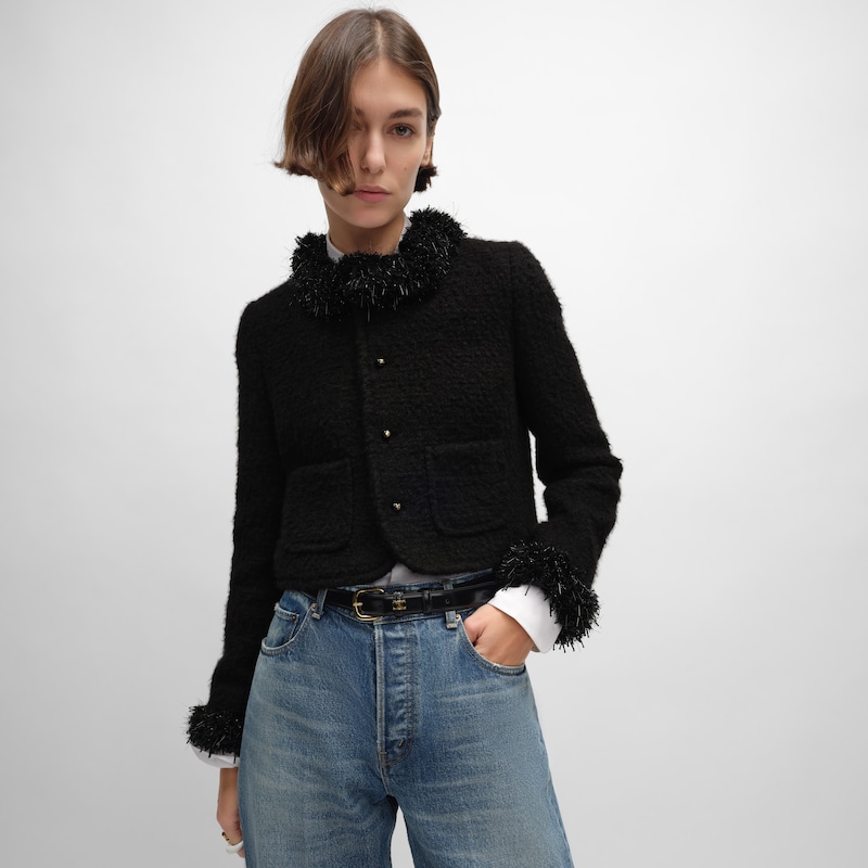 veste chelsea en cachemire et laine nattét