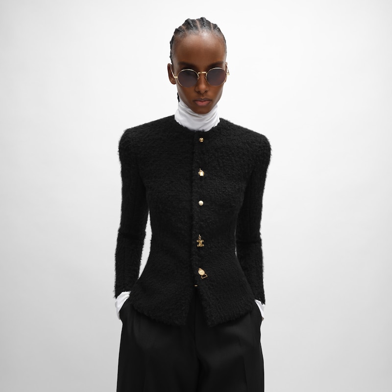 veste en cachemire et laine nattét