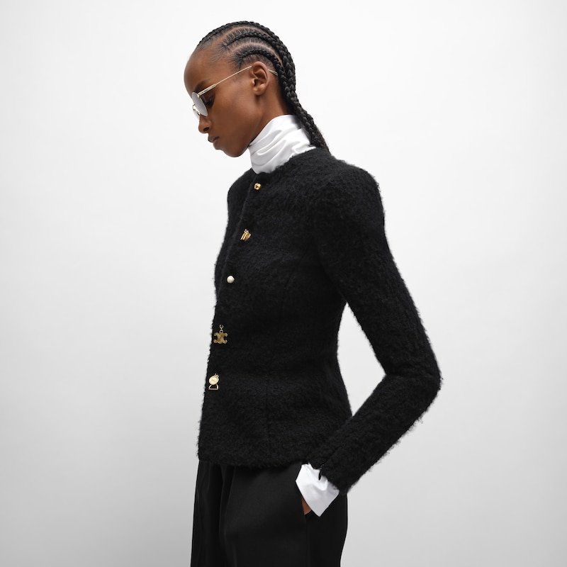 veste en cachemire et laine nattét