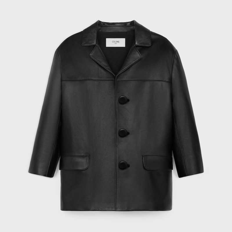 manteau de voiture en peau dagneau souple