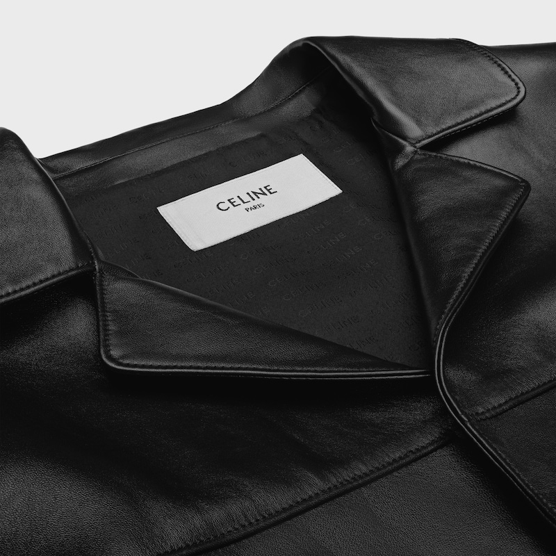 manteau de voiture en peau dagneau souple