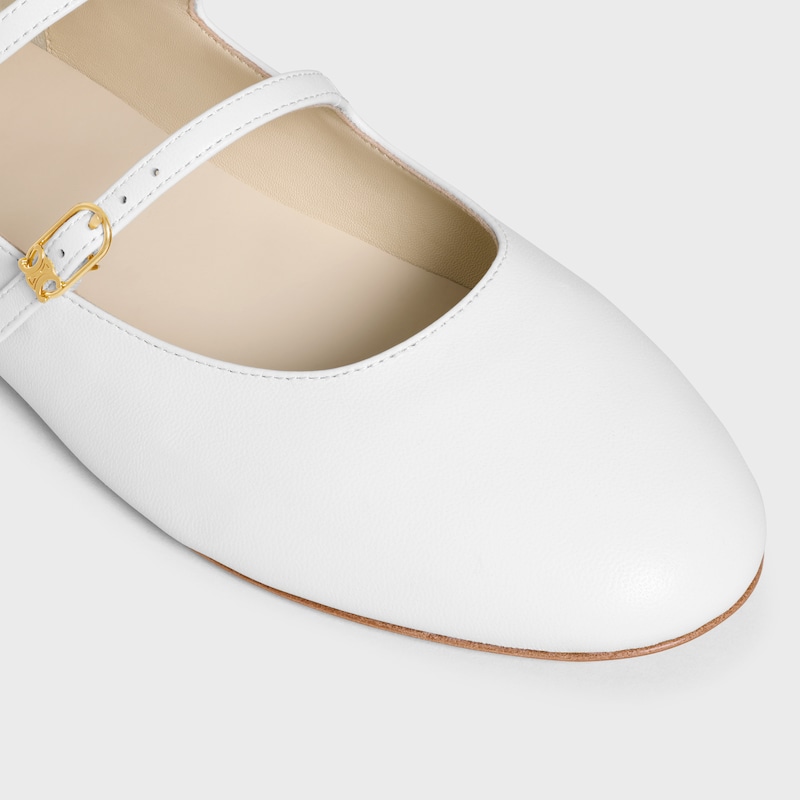les ballerines celine double bracelet en agneau