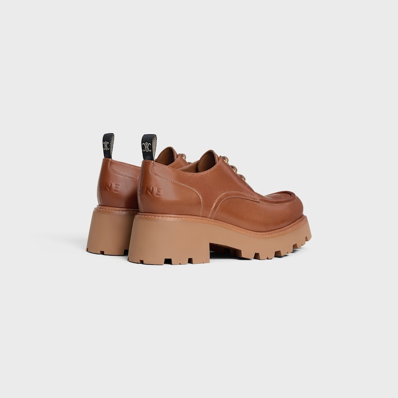 derbies céline triomphe en cuir de veau
