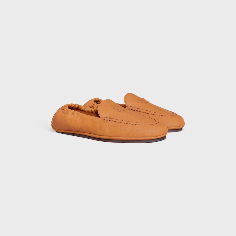 celine adam - mocassin en peau de chÈvre