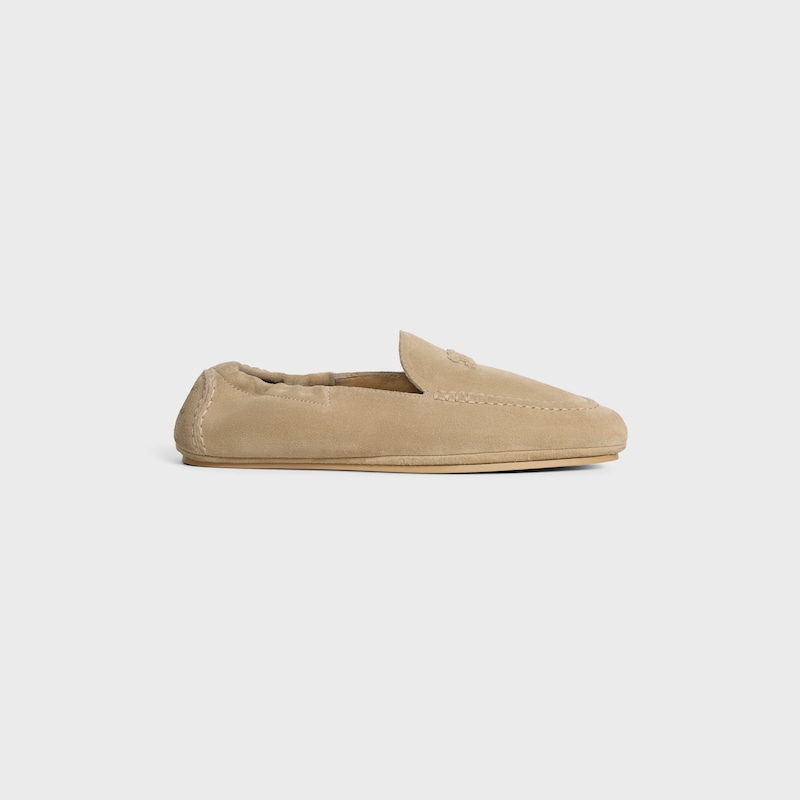 mocassin céline adam en veau suédé