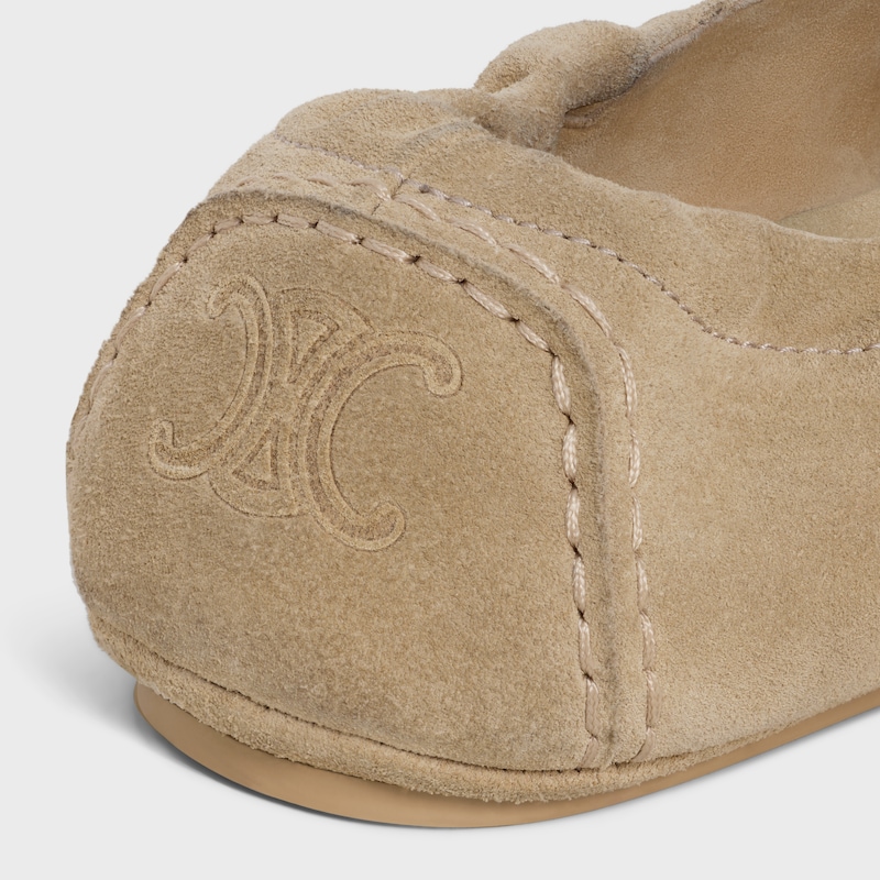 mocassin céline adam en veau suédé