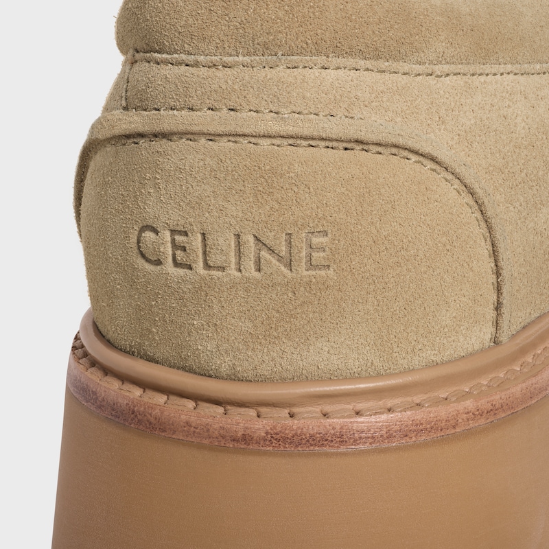 mocassins céline triomphe en daim de veau