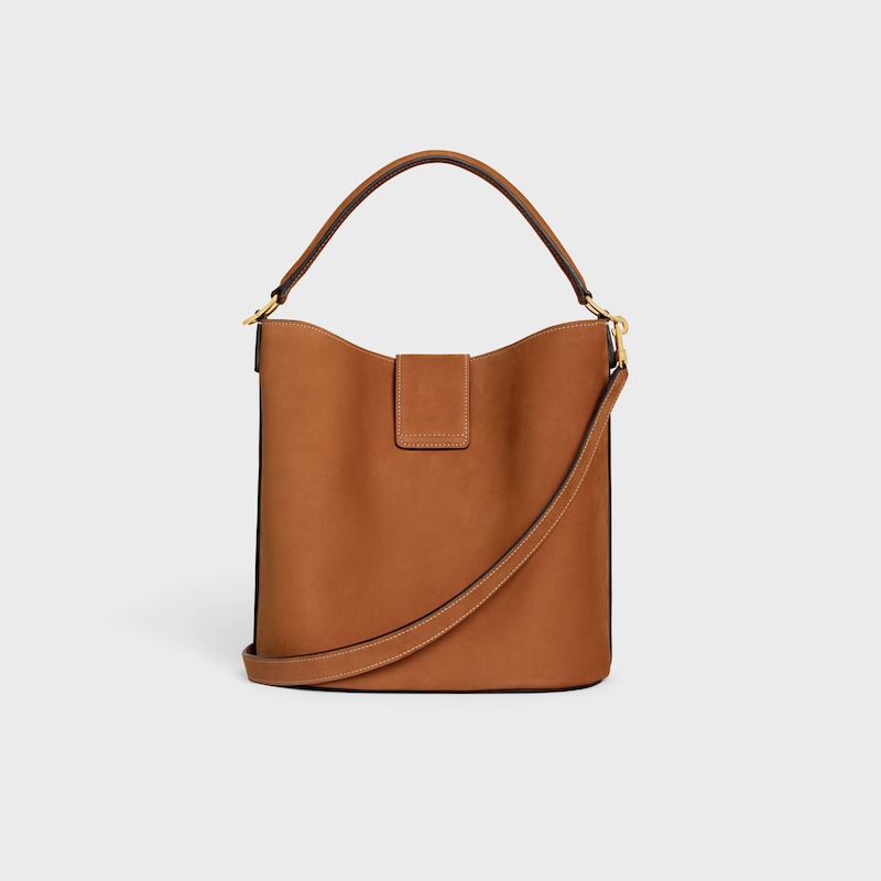 seau bÉbÉ moyen louise en cuir de veau nubuck