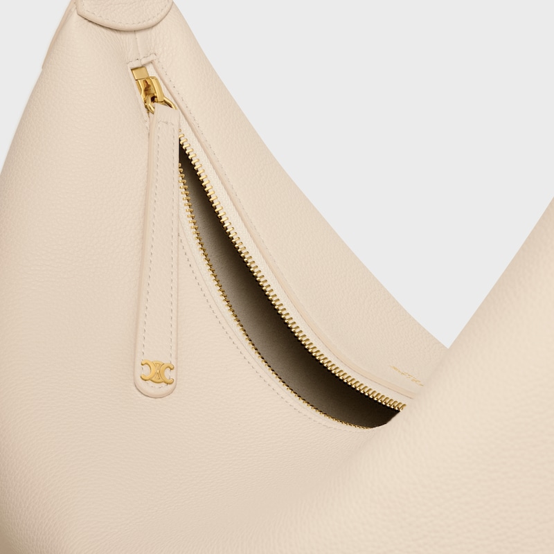 grand sac celine lulu en cuir de veau grainÉ
