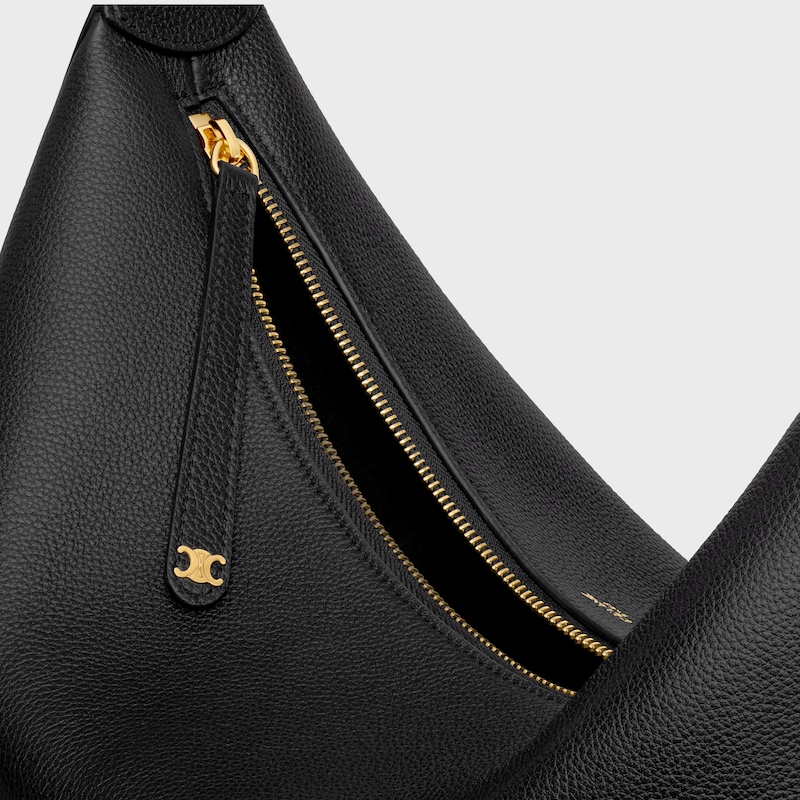 grand sac celine lulu en cuir de veau grainÉ