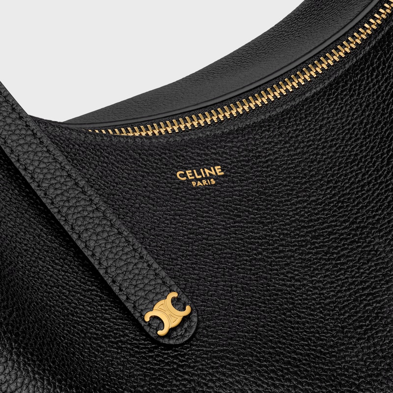 grand sac celine lulu en cuir de veau grainÉ