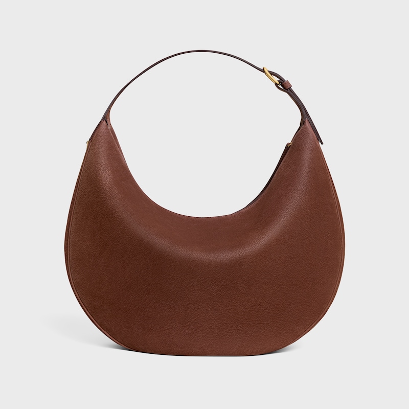 grand sac celine lulu en cuir de veau nubuck grainÉ