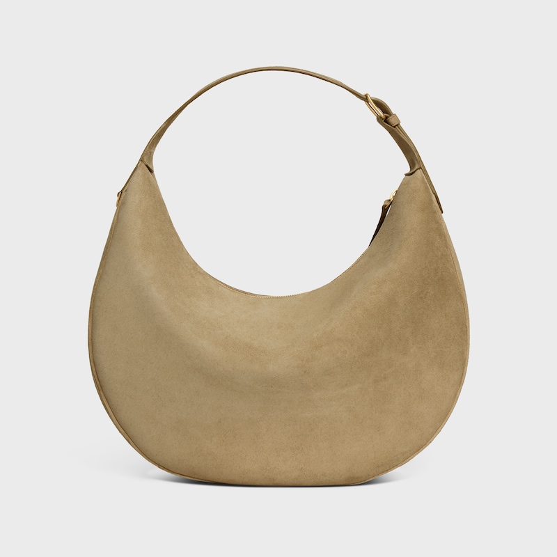 grand sac celine lulu en daim de veau