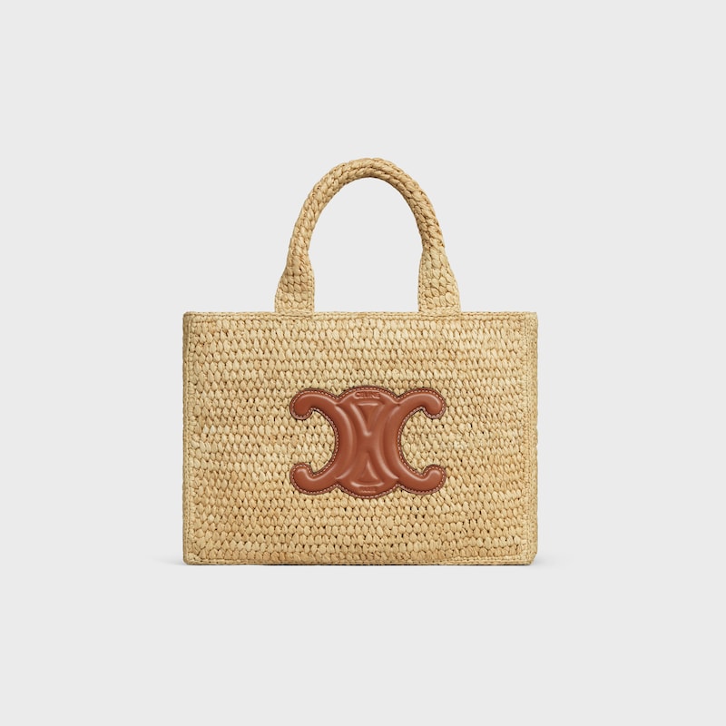 petits cabas thaÏs en raffin et peau de veau