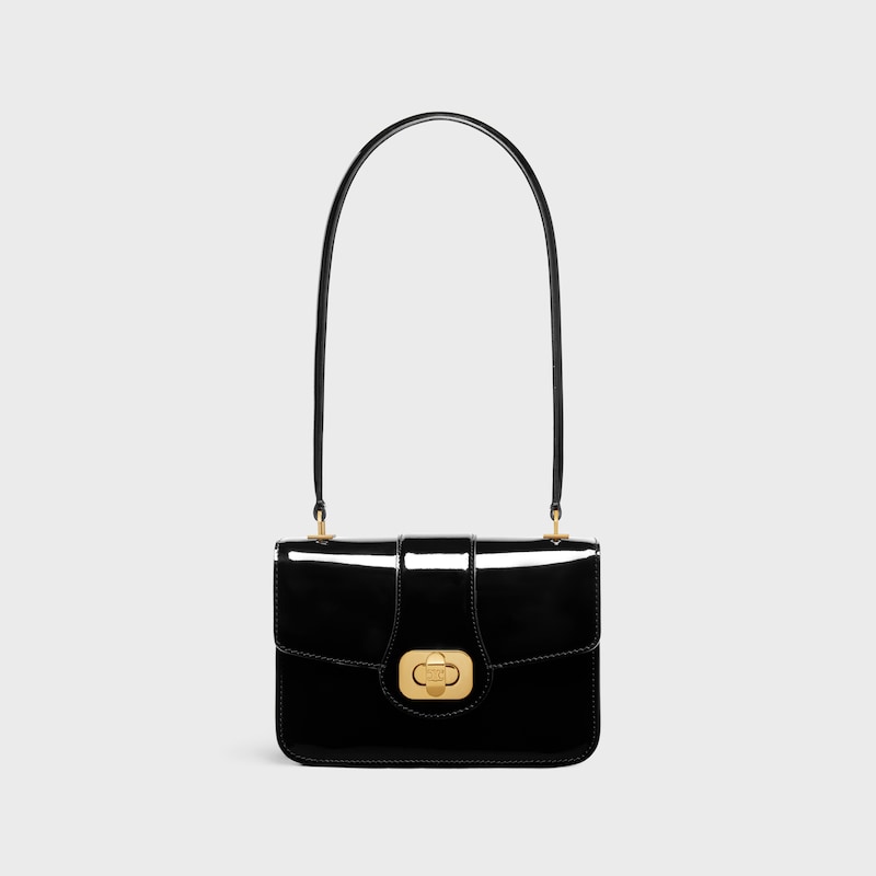 sac celine josephine pour adolescentes en cuir de veau verni