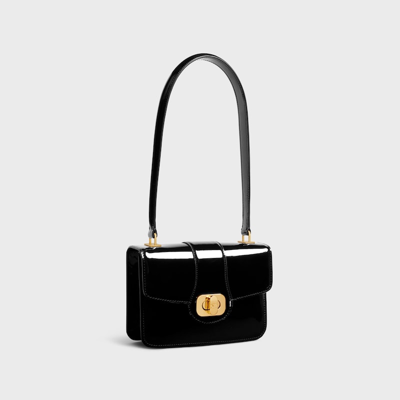 sac celine josephine pour adolescentes en cuir de veau verni