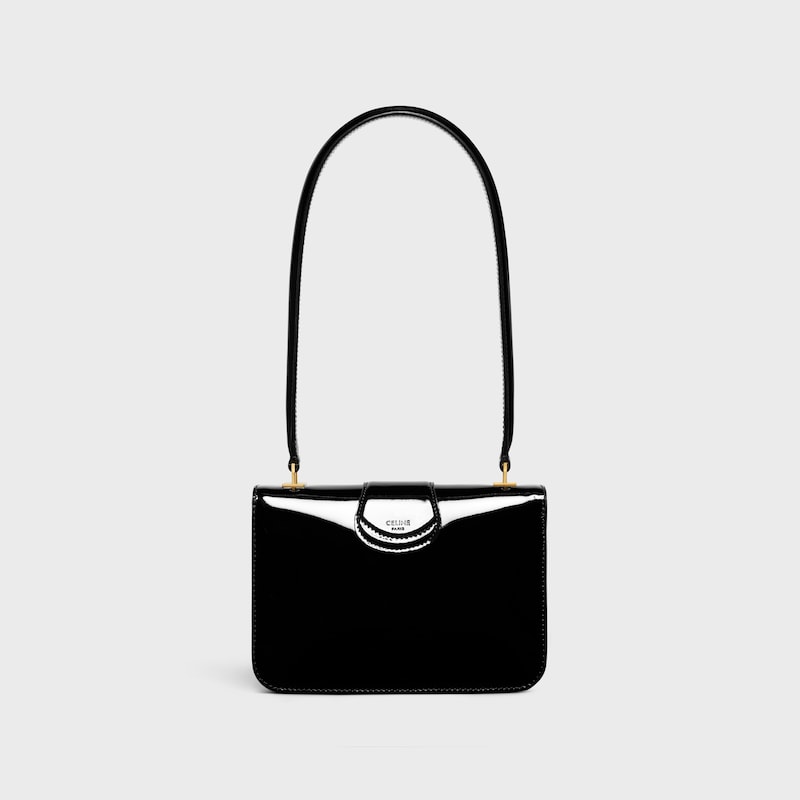 sac celine josephine pour adolescentes en cuir de veau verni