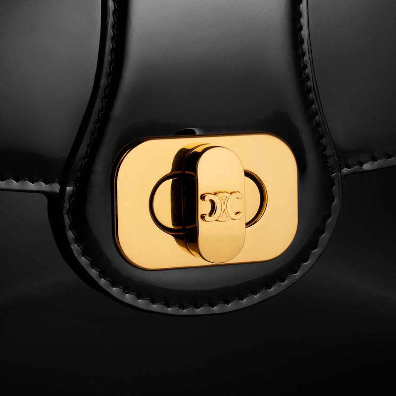 sac celine josephine pour adolescentes en cuir de veau verni