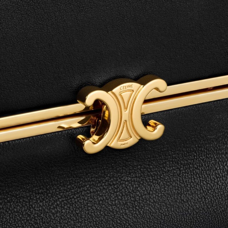 petit cadre triomphe en cuir de veau souple