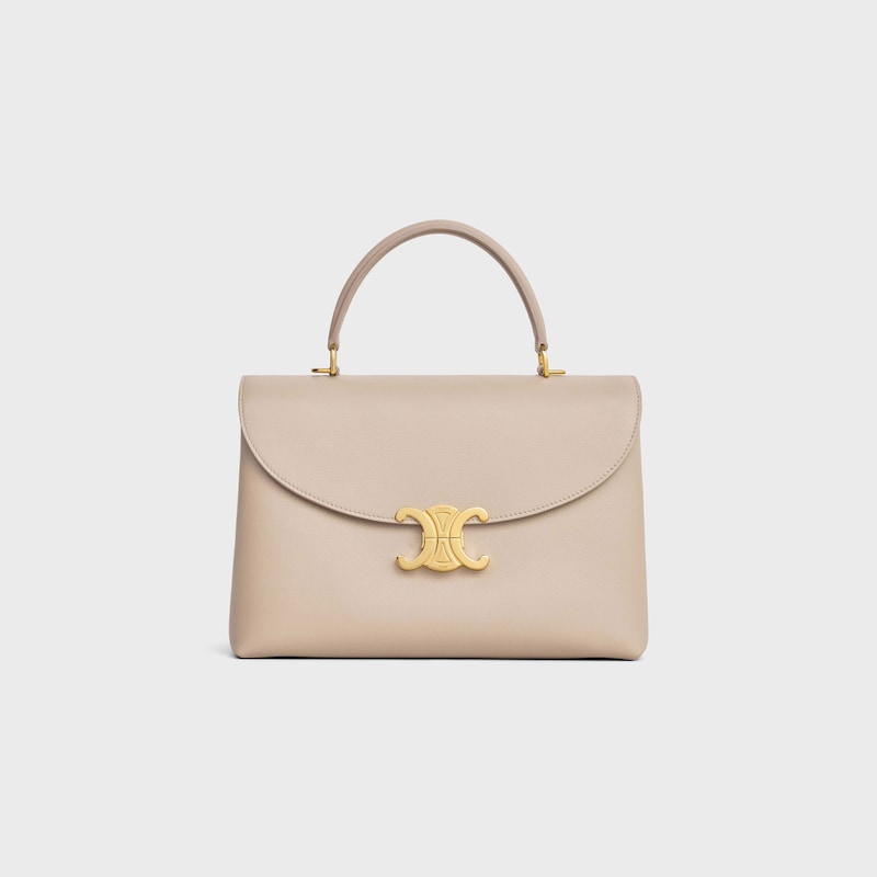 sac nino moyen en cuir de veau souple grainÉ