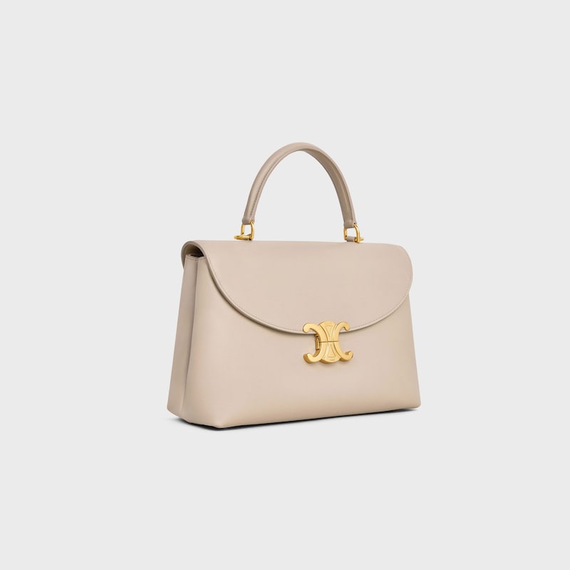 sac nino moyen en cuir de veau souple grainÉ