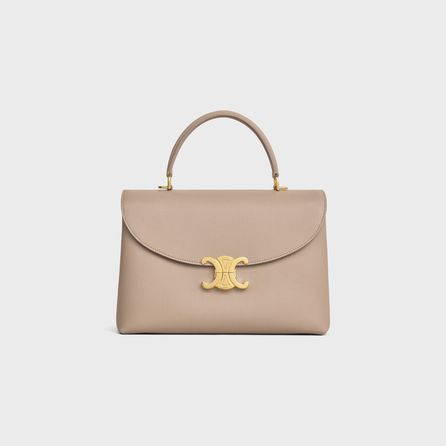 sac nino moyen en cuir de veau souple grainÉ