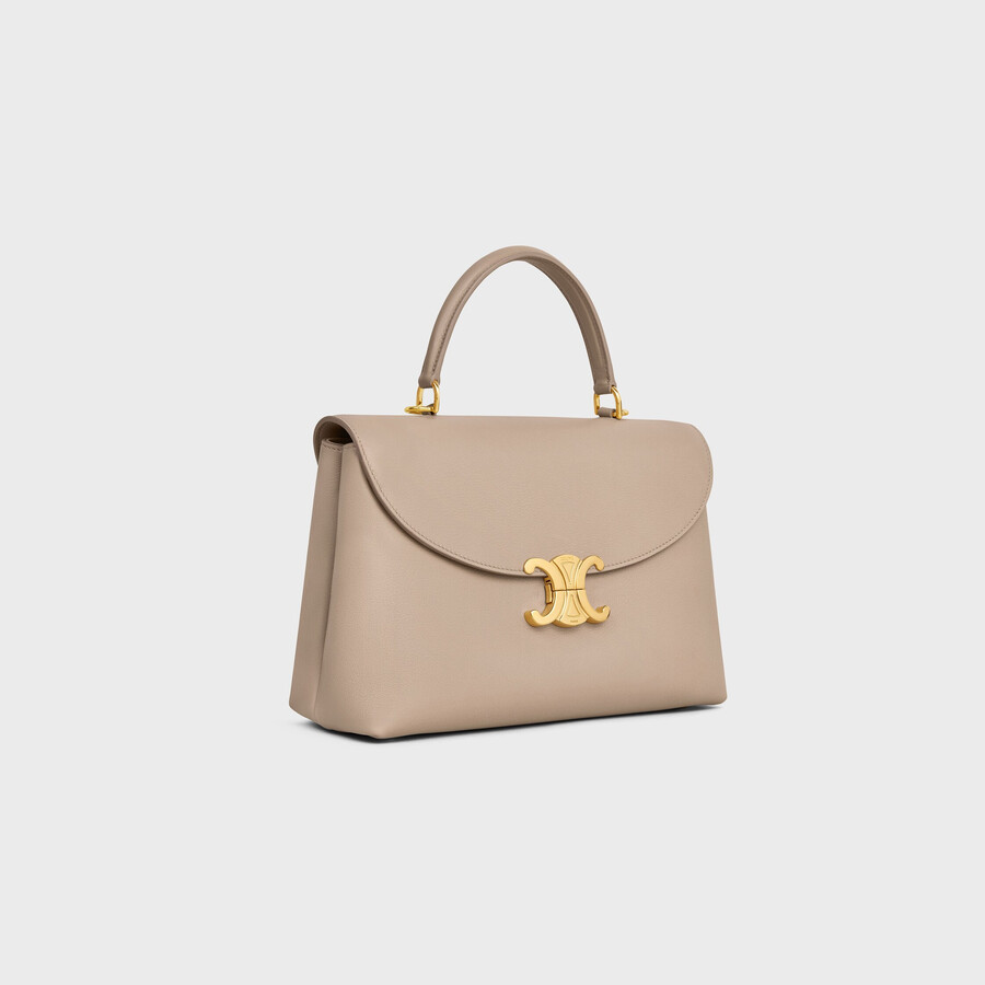 sac nino moyen en cuir de veau souple grainÉ