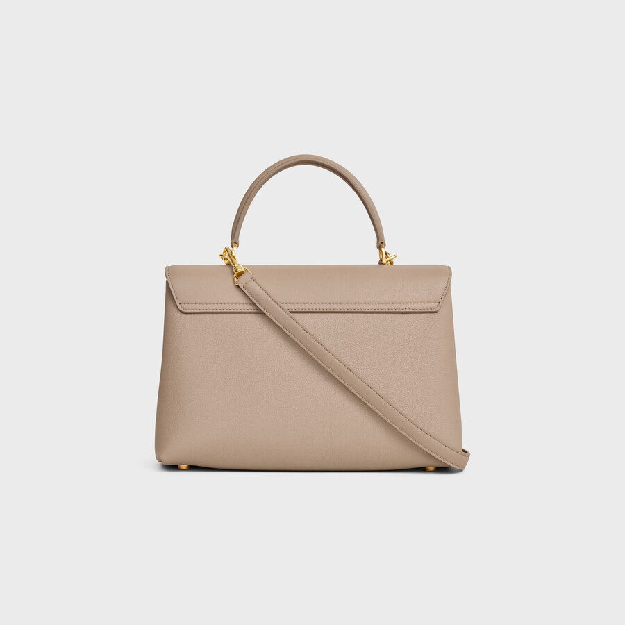 sac nino moyen en cuir de veau souple grainÉ