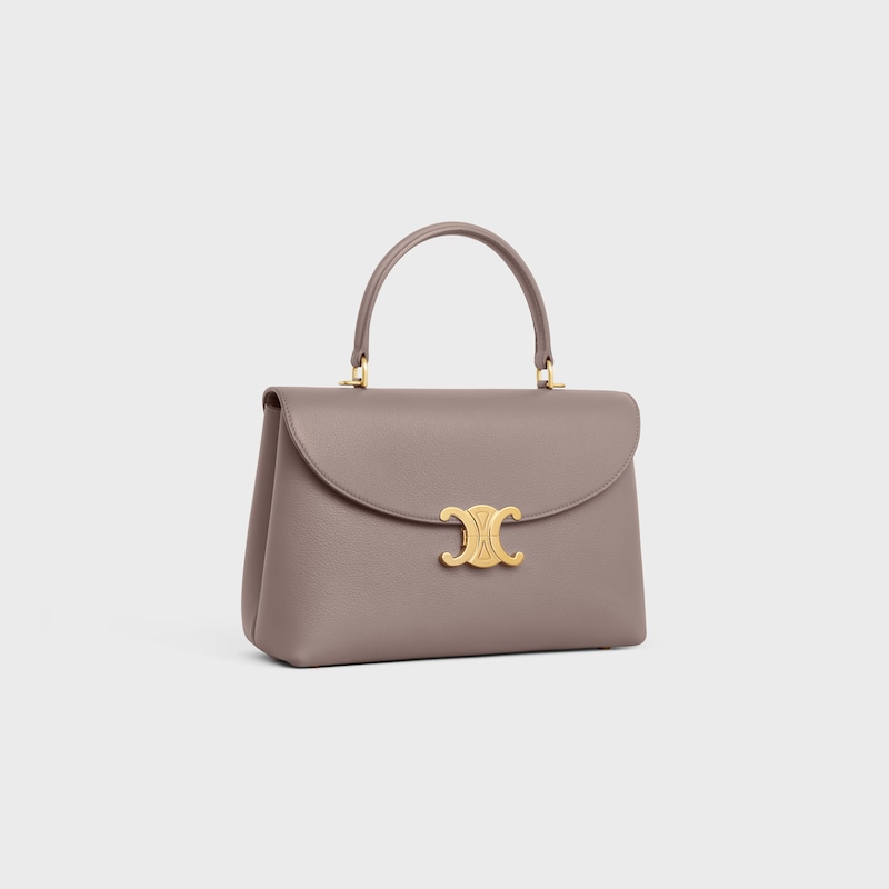 sac nino moyen en cuir de veau souple grainÉ