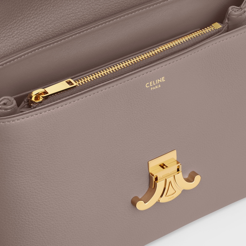 sac nino moyen en cuir de veau souple grainÉ