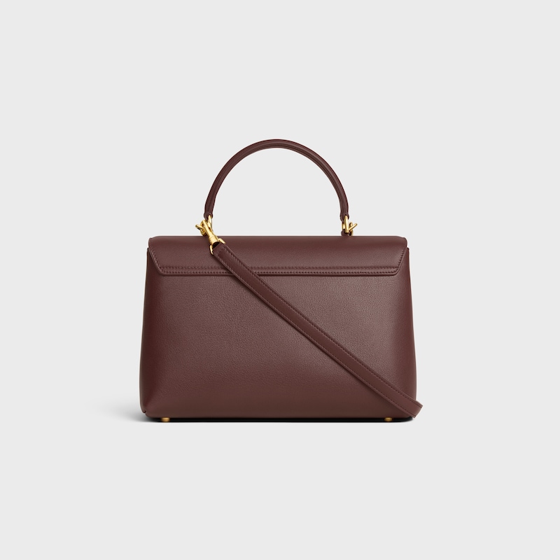 sac nino moyen en cuir de veau souple grainÉ