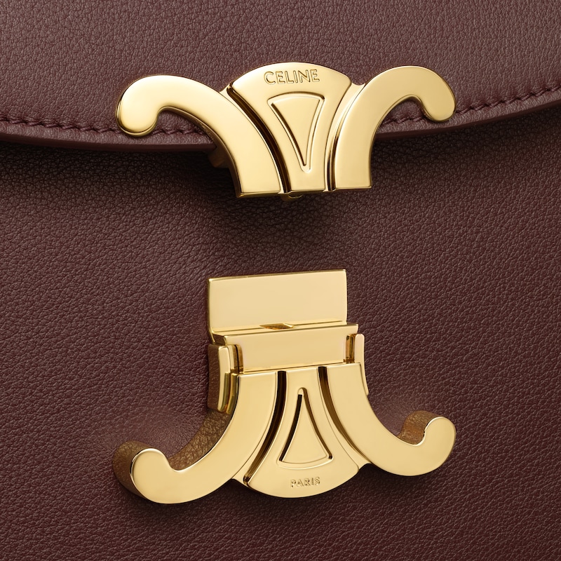 sac nino moyen en cuir de veau souple grainÉ