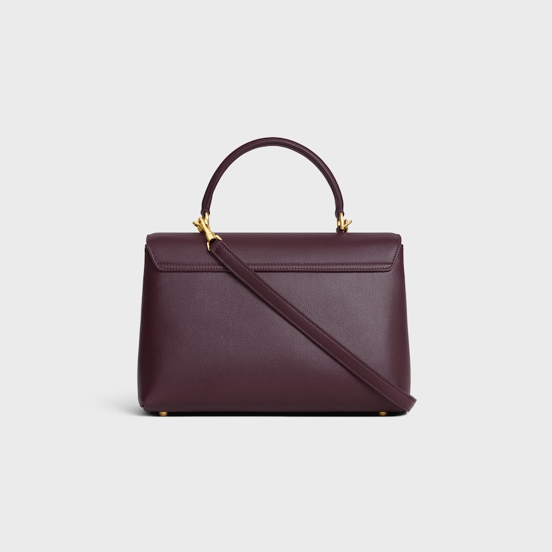 sac nino moyen en cuir de veau souple grainÉ
