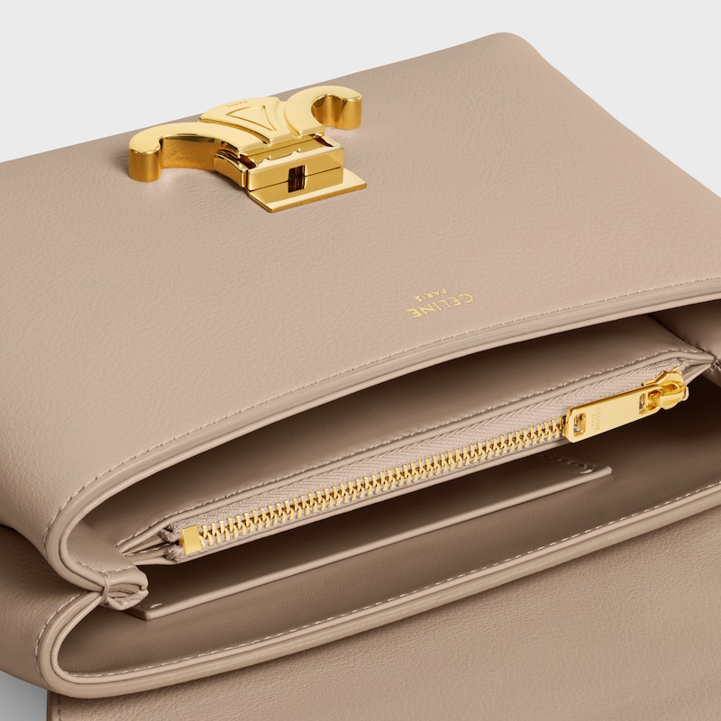 sac teen nino en cuir de veau souple grainÉ