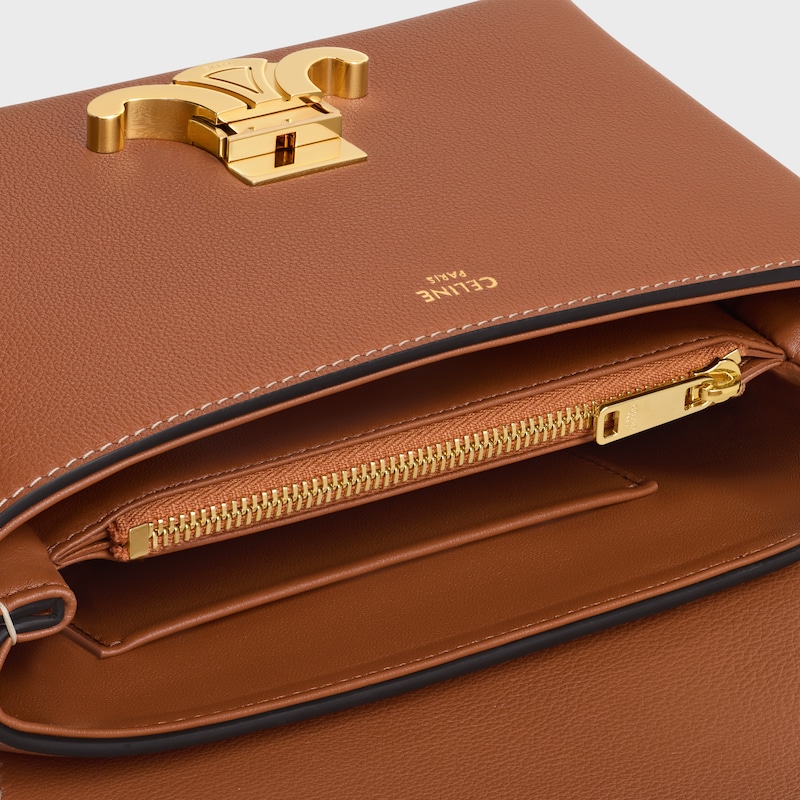 sac teen nino en cuir de veau souple grainÉ