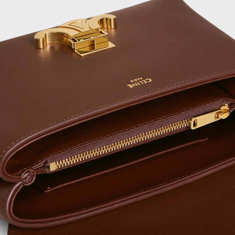 sac teen nino en cuir de veau souple grainÉ