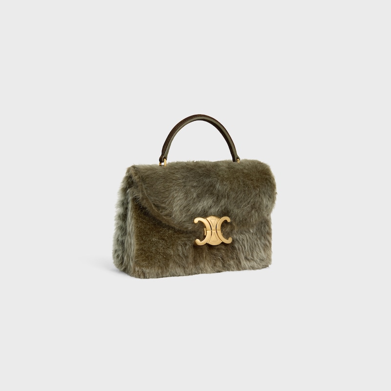 sac teen nino en peau lainée et daim