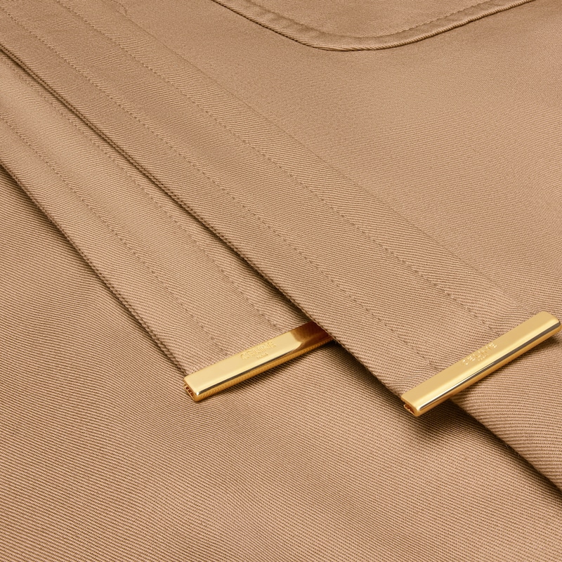 pantalon à queue en sergé de coton