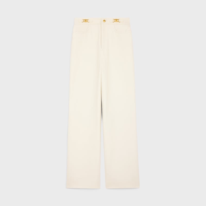 pantalon triomphe en coton sergé