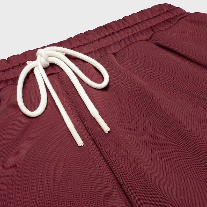 mini-short de jogging en jersey double face