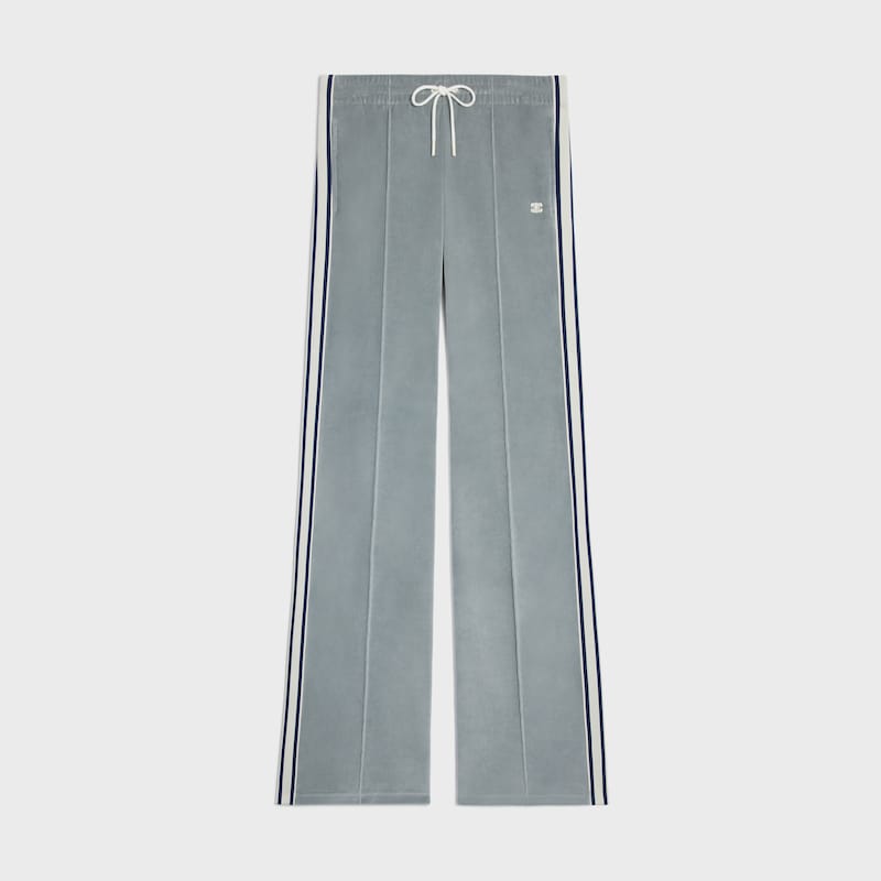pantalon de survêtement en jersey de velours