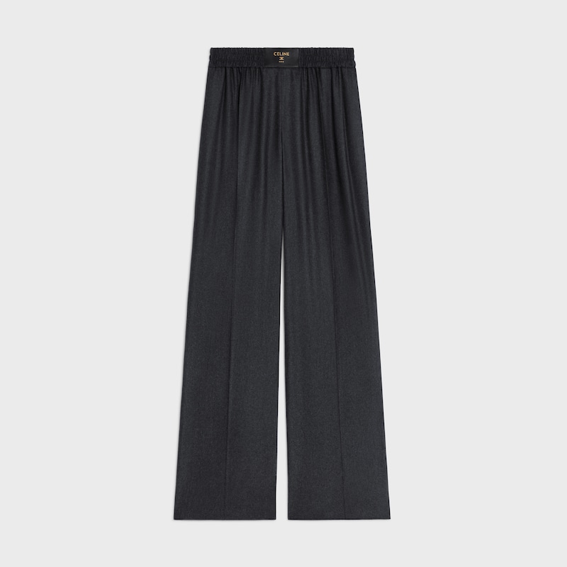 pantalon en flanelle de cachemire