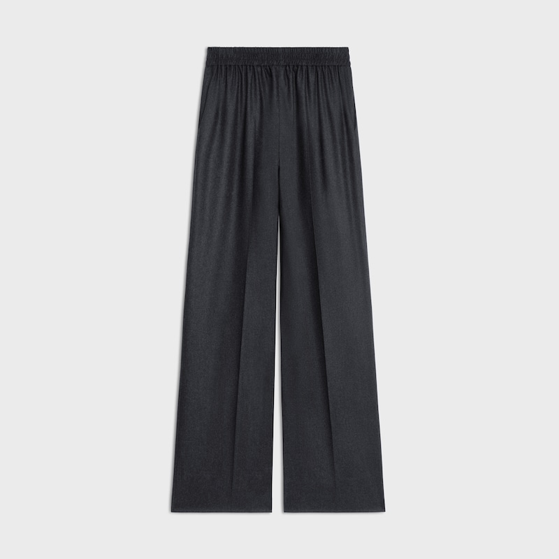 pantalon en flanelle de cachemire