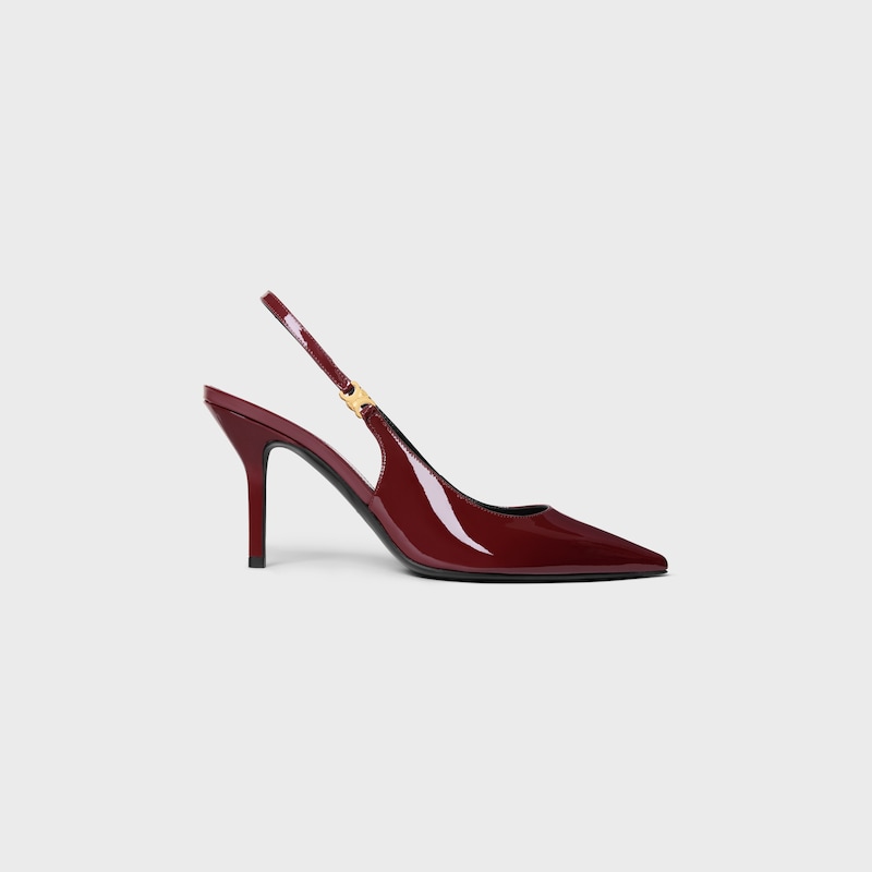 judy - essuie-corps triomphe en cuir de veau vernis