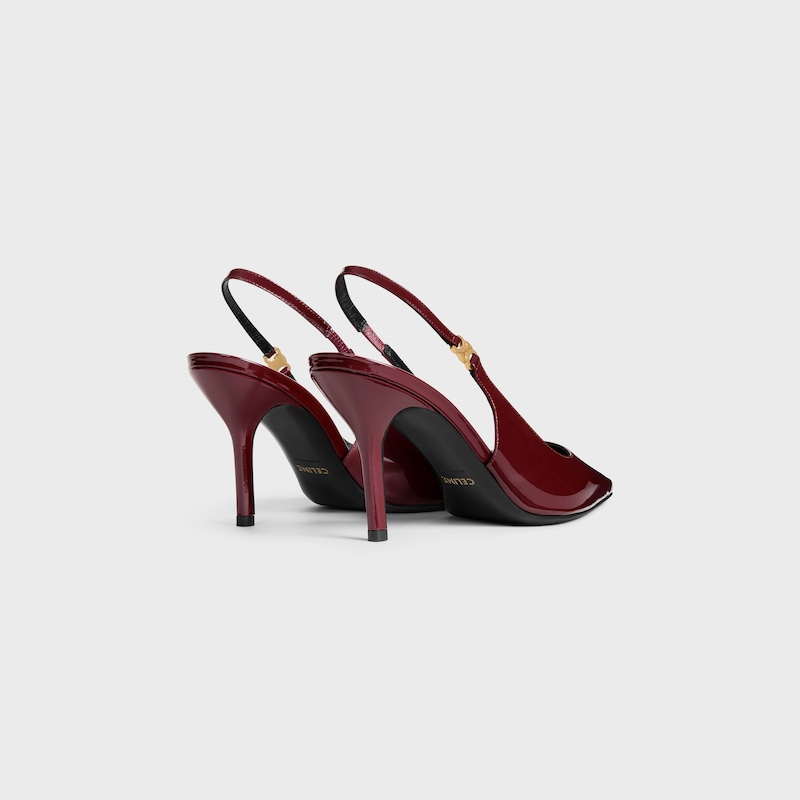 judy - essuie-corps triomphe en cuir de veau vernis