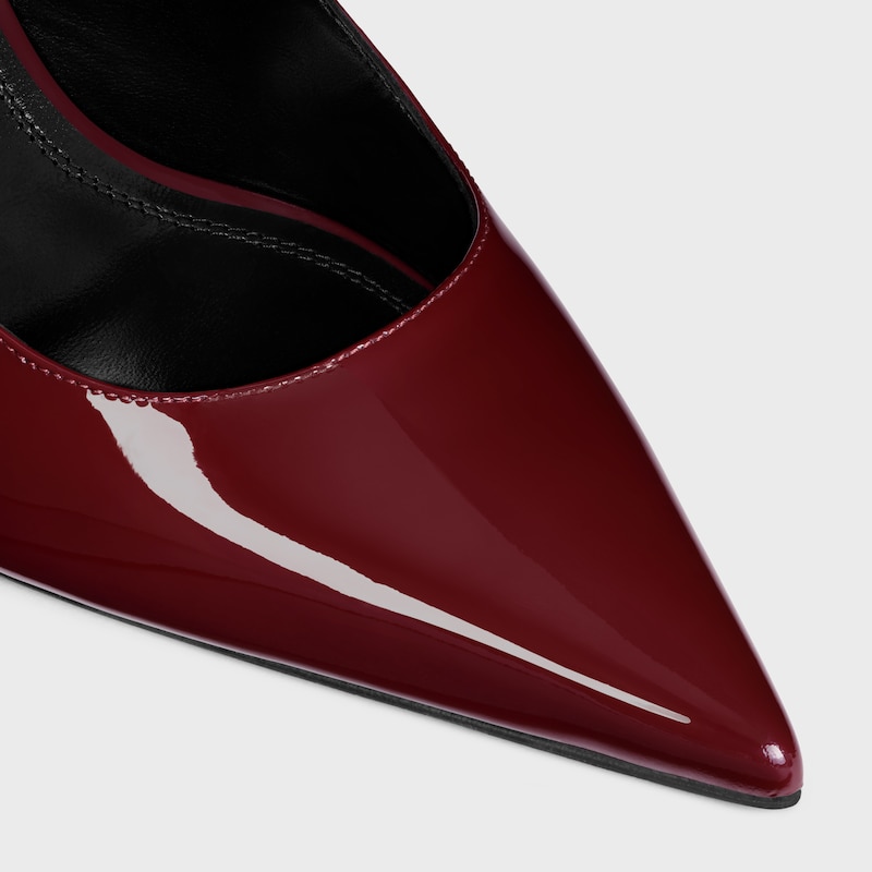 judy - essuie-corps triomphe en cuir de veau vernis