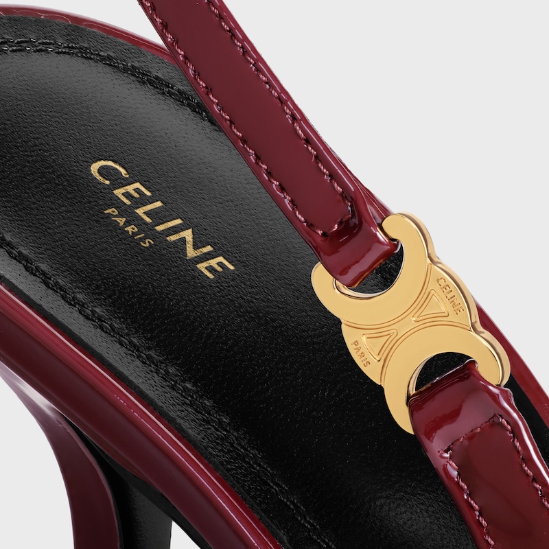 judy - essuie-corps triomphe en cuir de veau vernis