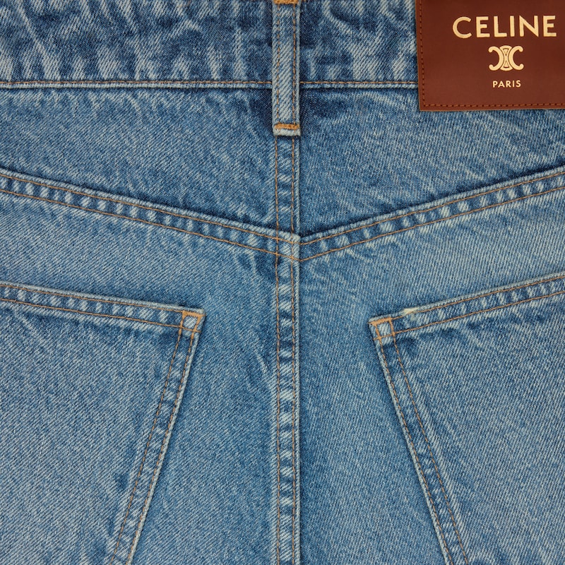 jean évasé 001 en denim